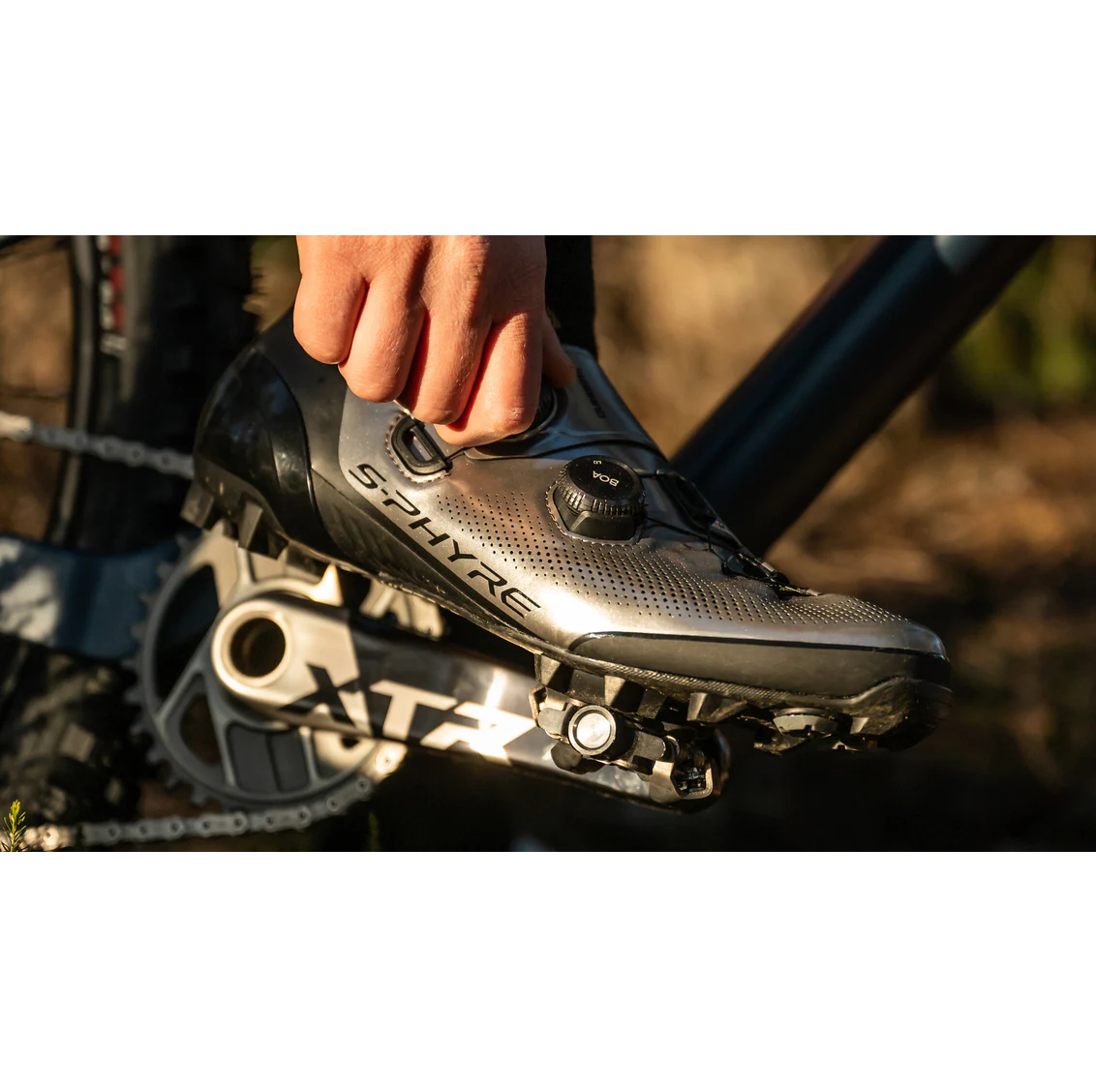 SHIMANO XTR XC903S S-PHYRE hopea MTB kengät - rajoitettu erä