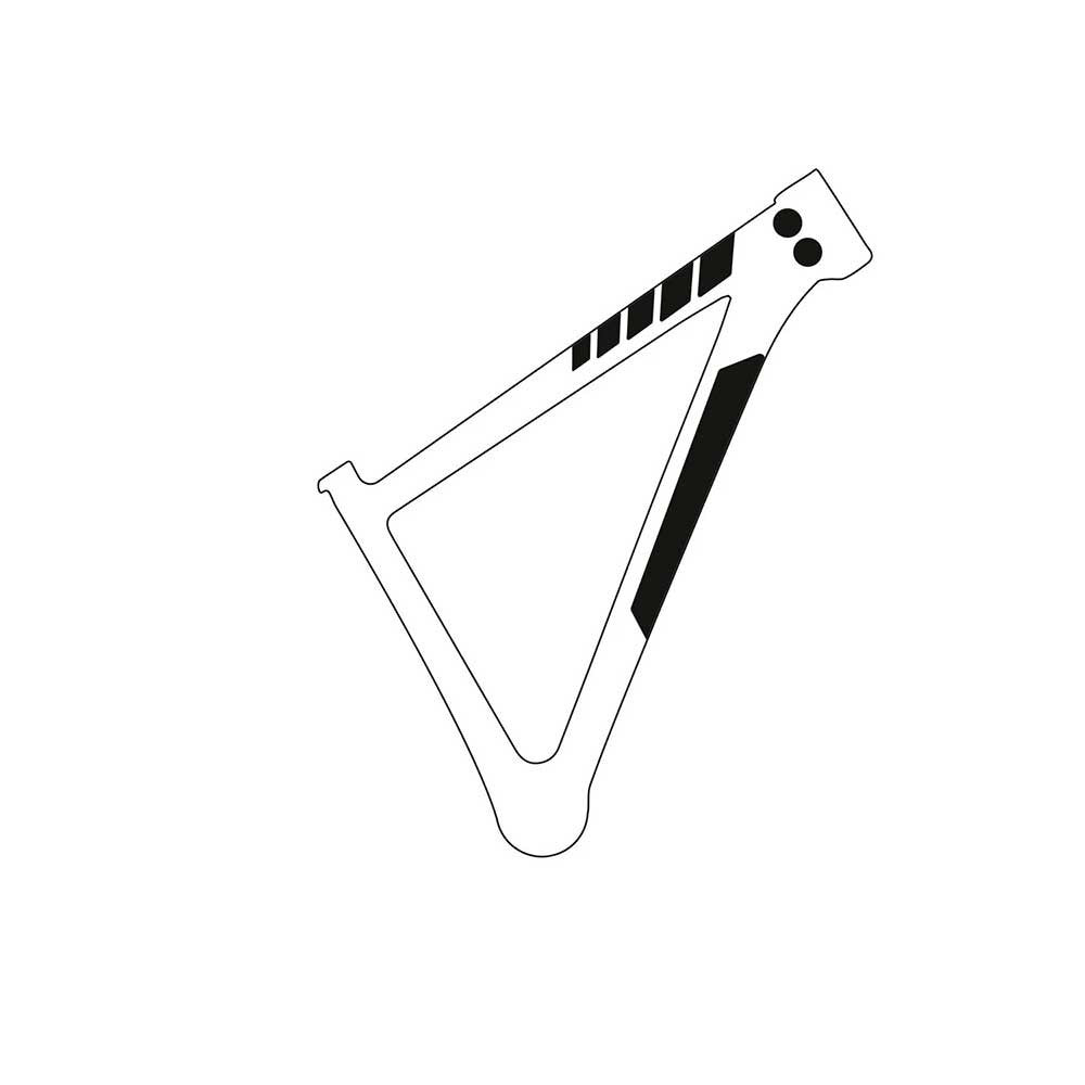 Liimautuva runkosuoja ALL MOUNTAIN STYLE BASIC Wolf Valkoinen