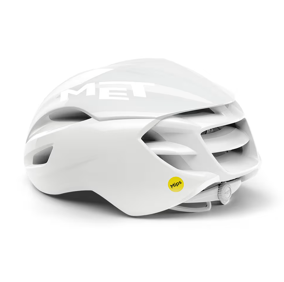 MET MANTA MIPS Absolute White Limited Edition Road kypärä