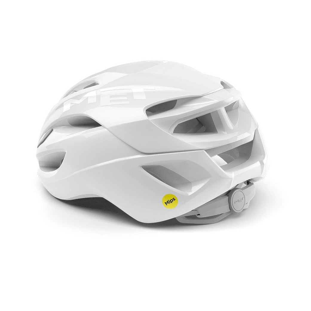 MET RIVALE MIPS Absolute White Limited Edition Road kypärä