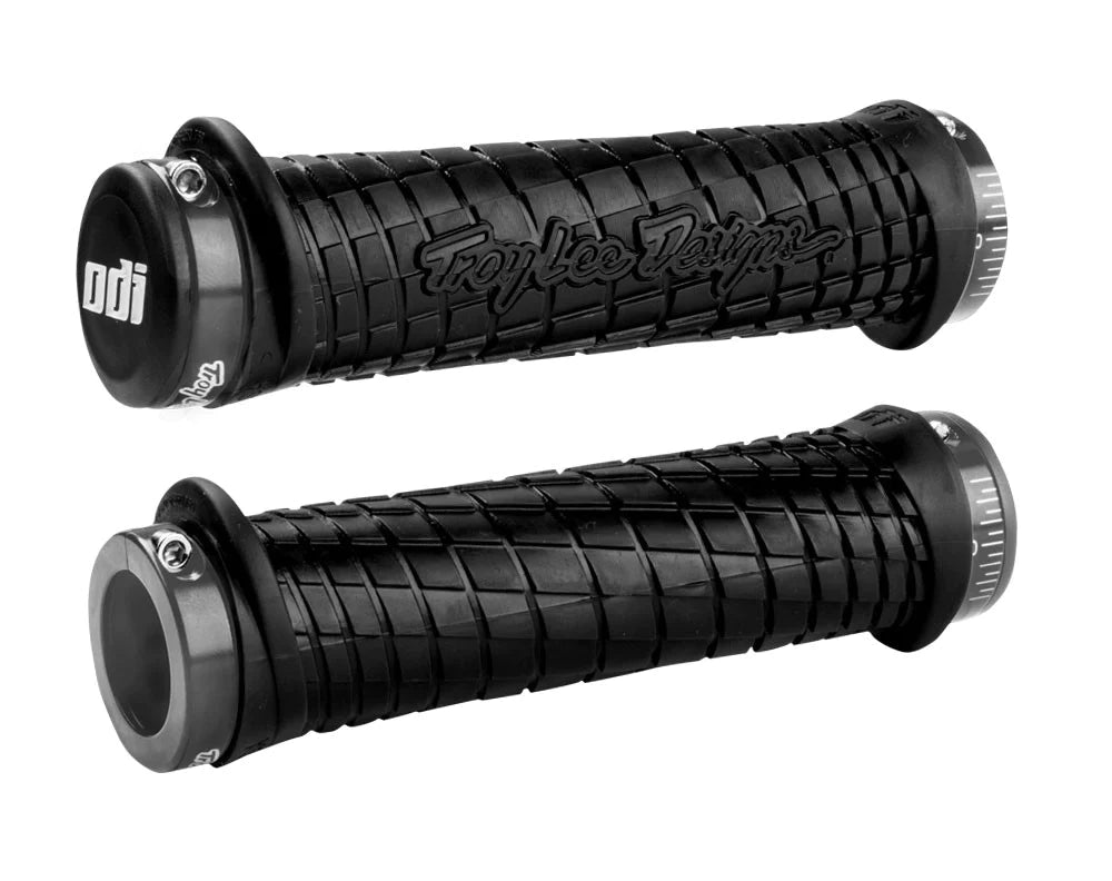 ODI TROY LEE DESIGNS Lock-On 130 mm mustat kahvat