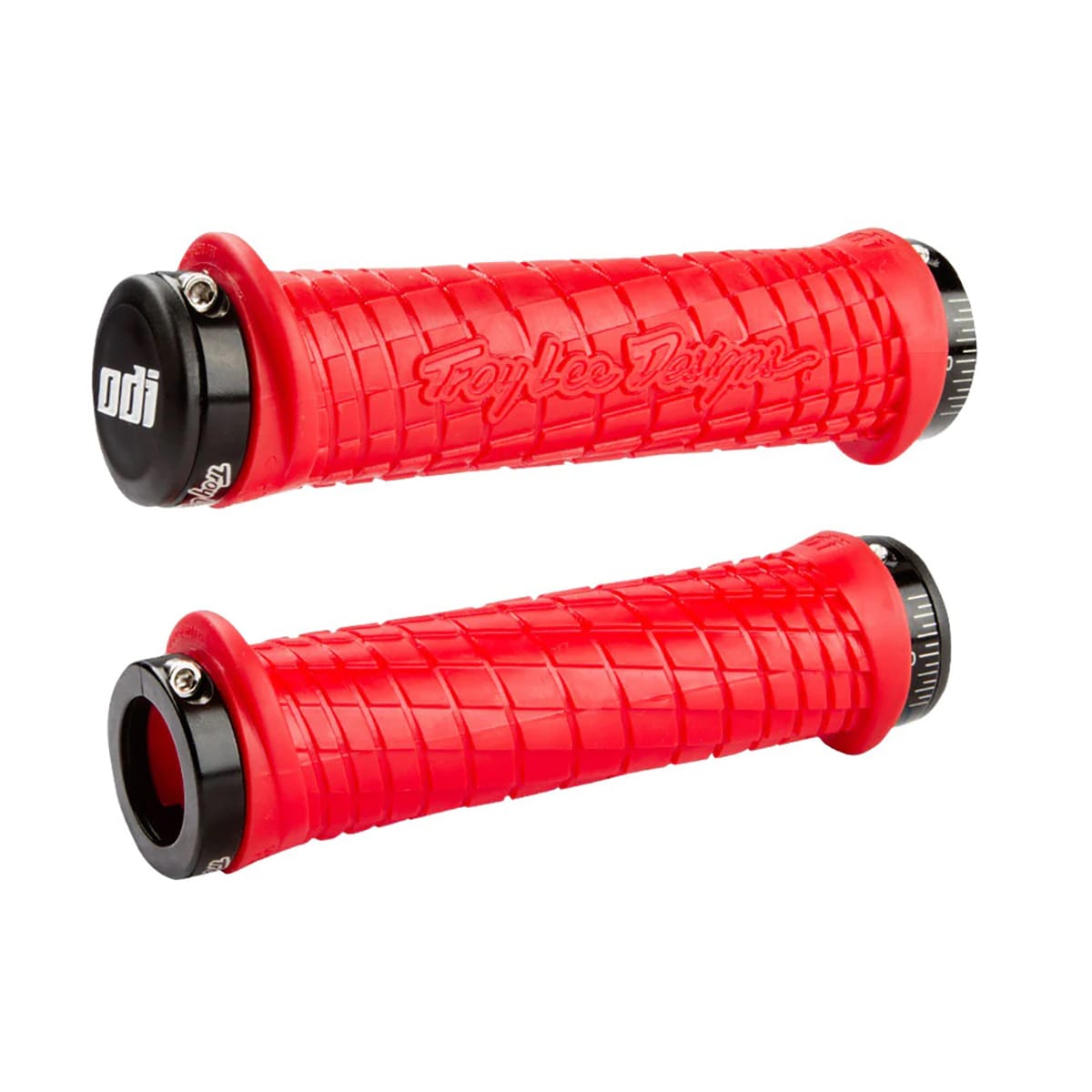 Kahvat ODI TROY LEE DESIGNS Lock-On 130 mm Punainen