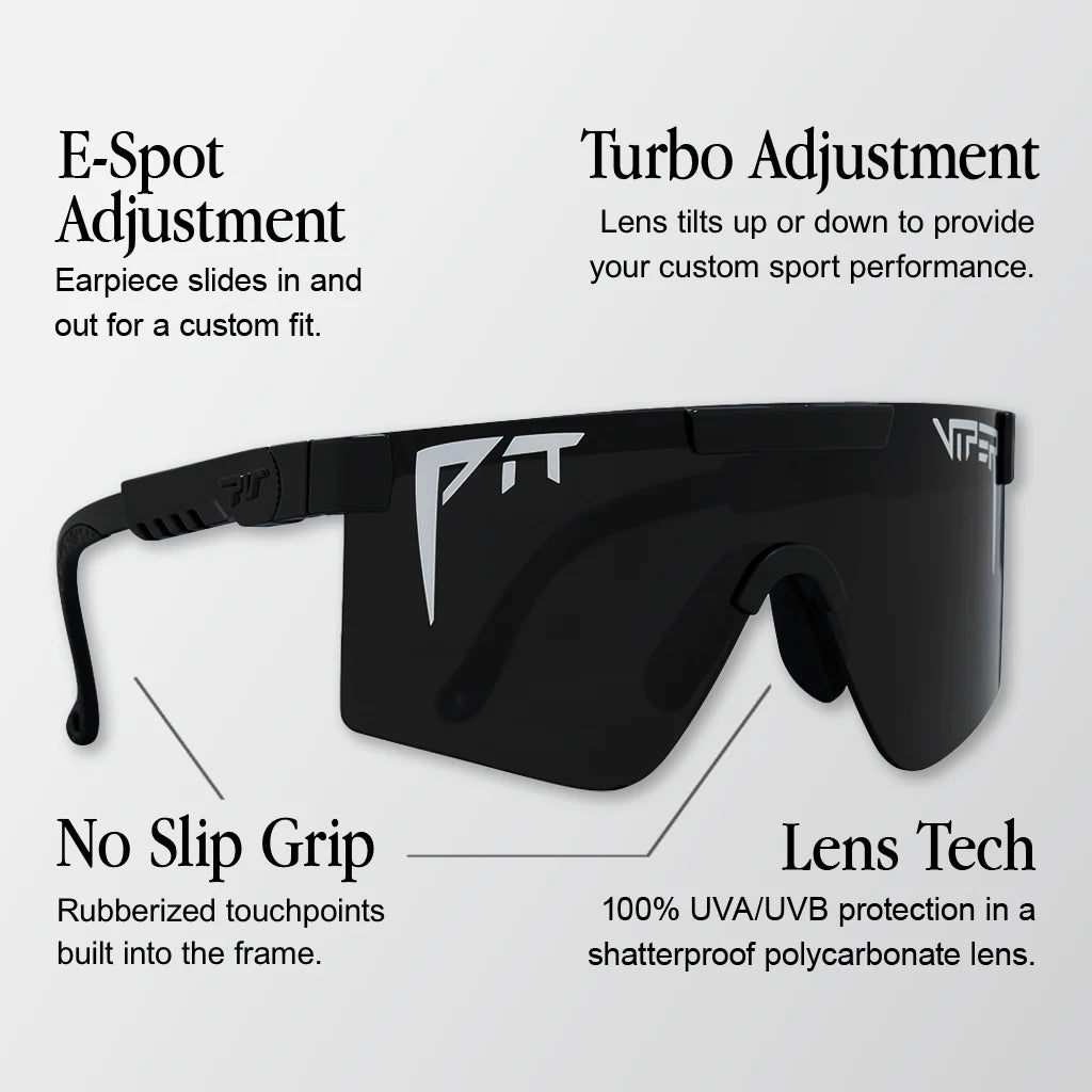 PIT VIPER THE PRIDE ORIGINAL 2.0 WIDE HDPV Rainbow Polarized suojalasit