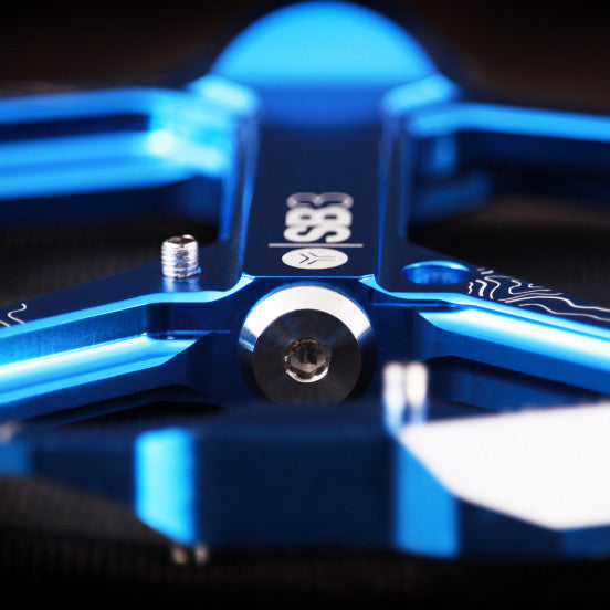 SB3 SPECTRUM litteät polkimet Sininen