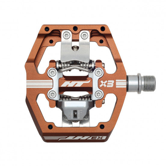 HT COMPONENTS X3 Bronze pedaalit