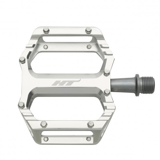 HT COMPONENTS AR09 Silver Flat polkimet