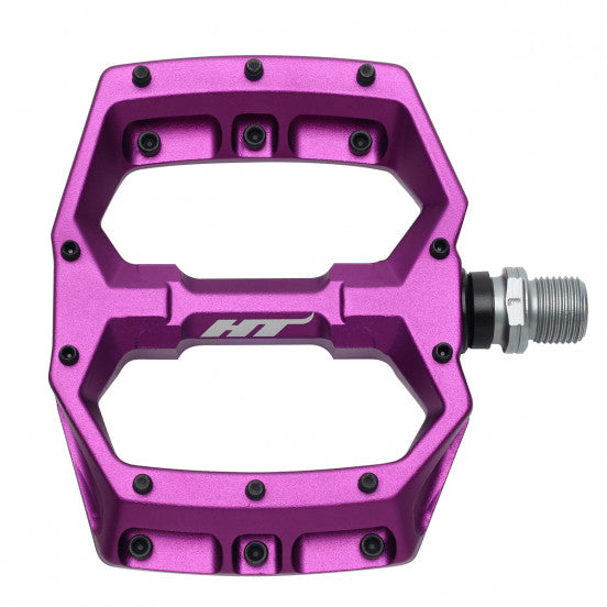 HT COMPONENTS Spider AF03 Violet litteät polkimet