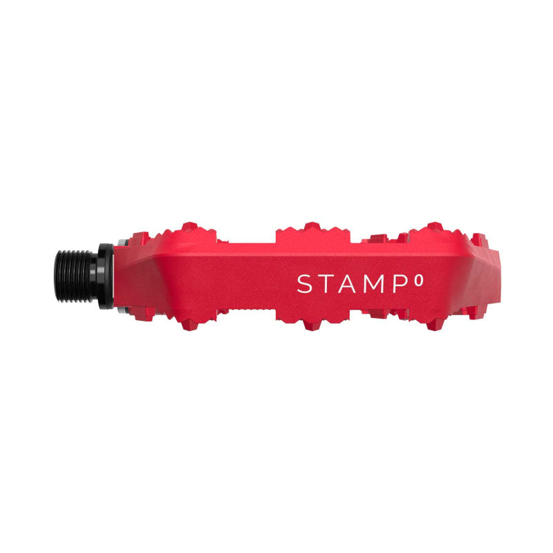 Litteät polkimet CRANKBROTHERS STAMP 0 Suuri punainen