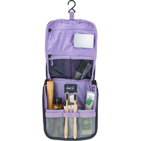EVOC WASH POUCH WC-laukku musta/lila