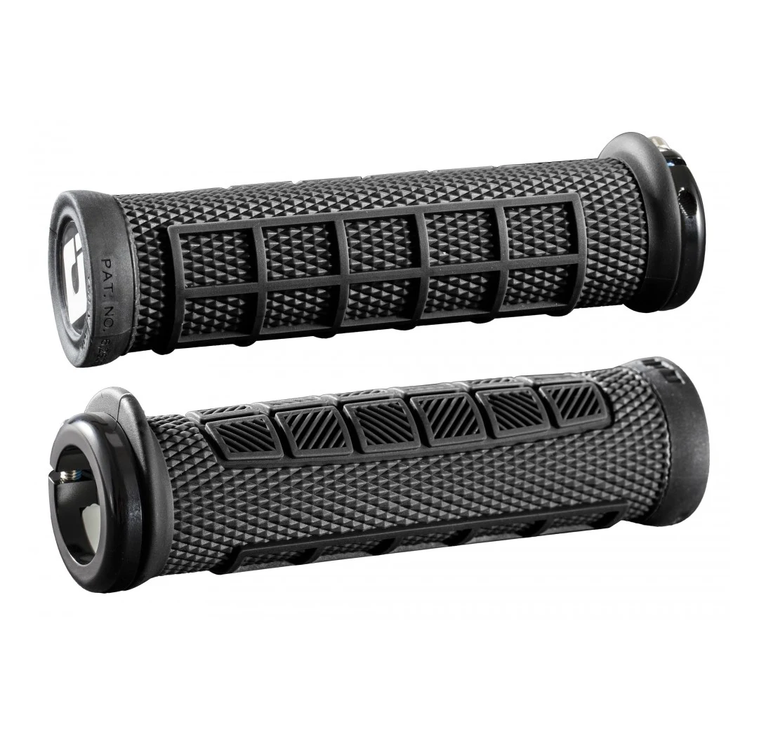 ODI ELITE PRO V2.1 Lock-on 130 mm kahvat Musta