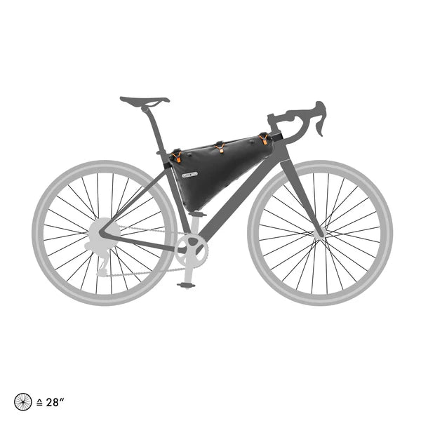 ORTLIEB FRAME PACK RC 6 L runkolaukku musta