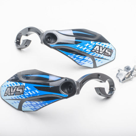 AVS KIT DECO käsisuojus Alu Tab Musta / Sininen