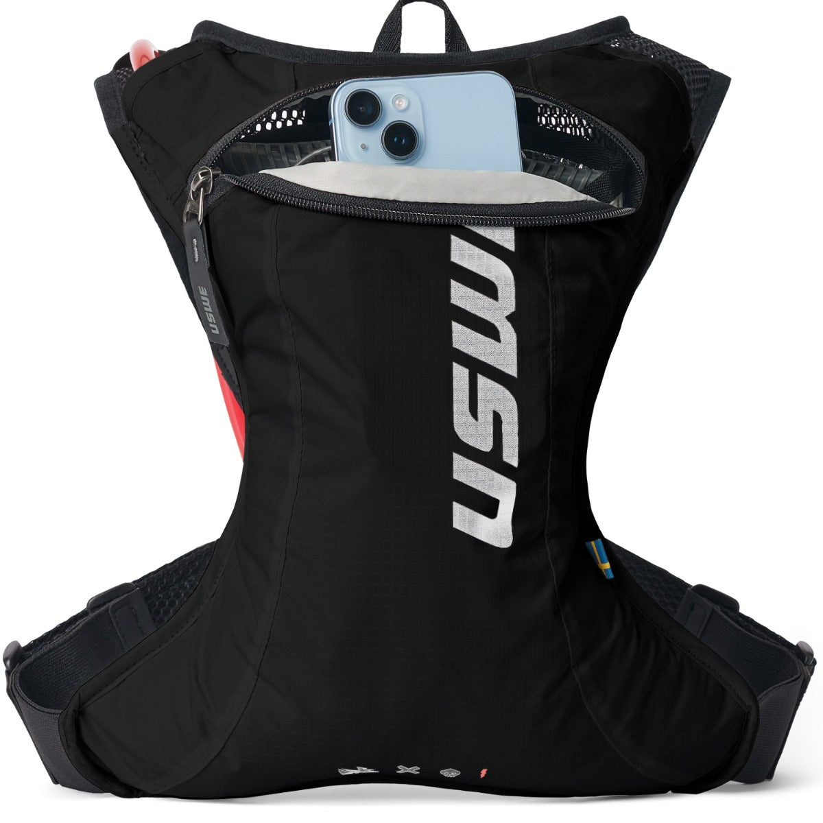 USWE RACE 2.0 2 L nesteytyspussi musta