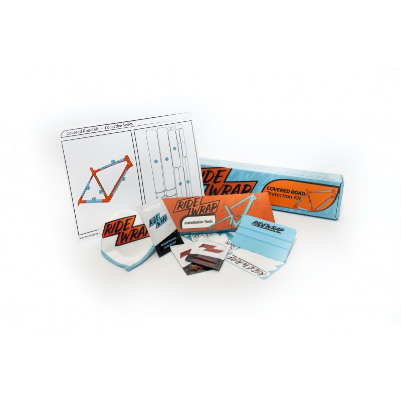 RIDE WRAP COVERED Liimattu runkosuoja Kiiltävä viimeistely