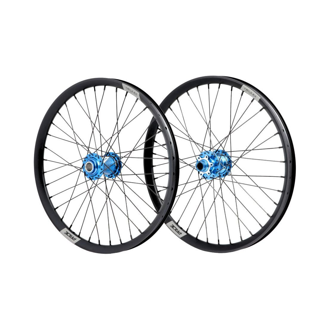 PRIDE 20" (406mm) Control V2 Disc Helium M24 Akselit 20/15mm Sininen -pyöräpari
