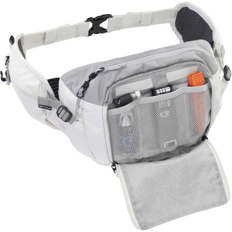 EVOC HIP PACK 3 L + 1,5 L vesipussi harmaa