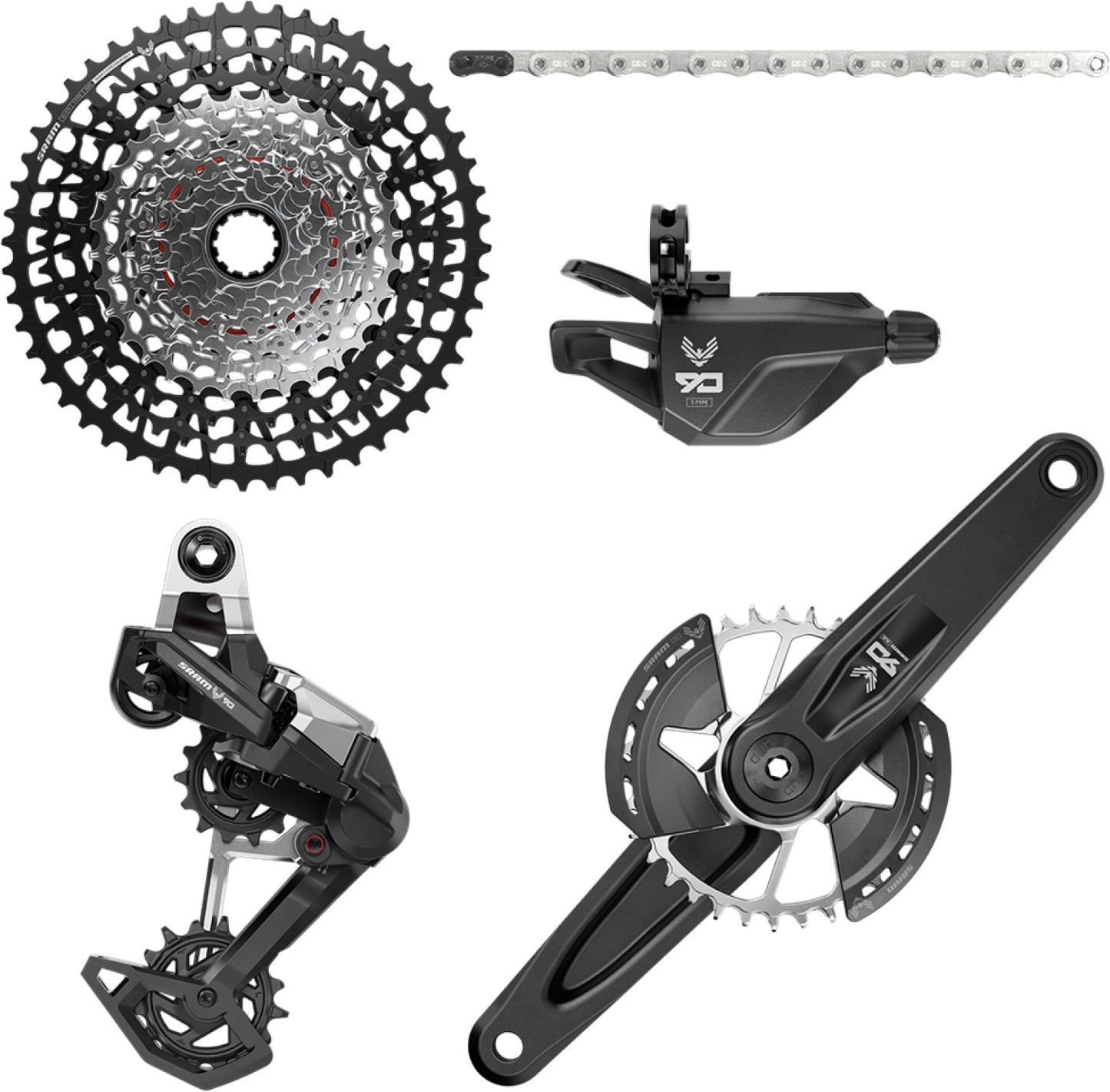 SRAM EAGLE 90 T-TYPE DUB 12V 32T 2-Guards-paketti