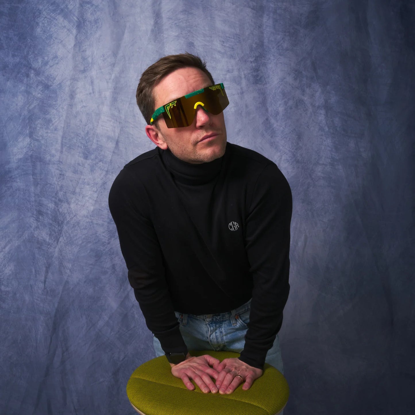 PIT VIPER THE STRAYA ORIGINAL 2.0 NARROW HDPV polarisoidut suojalasit Gold