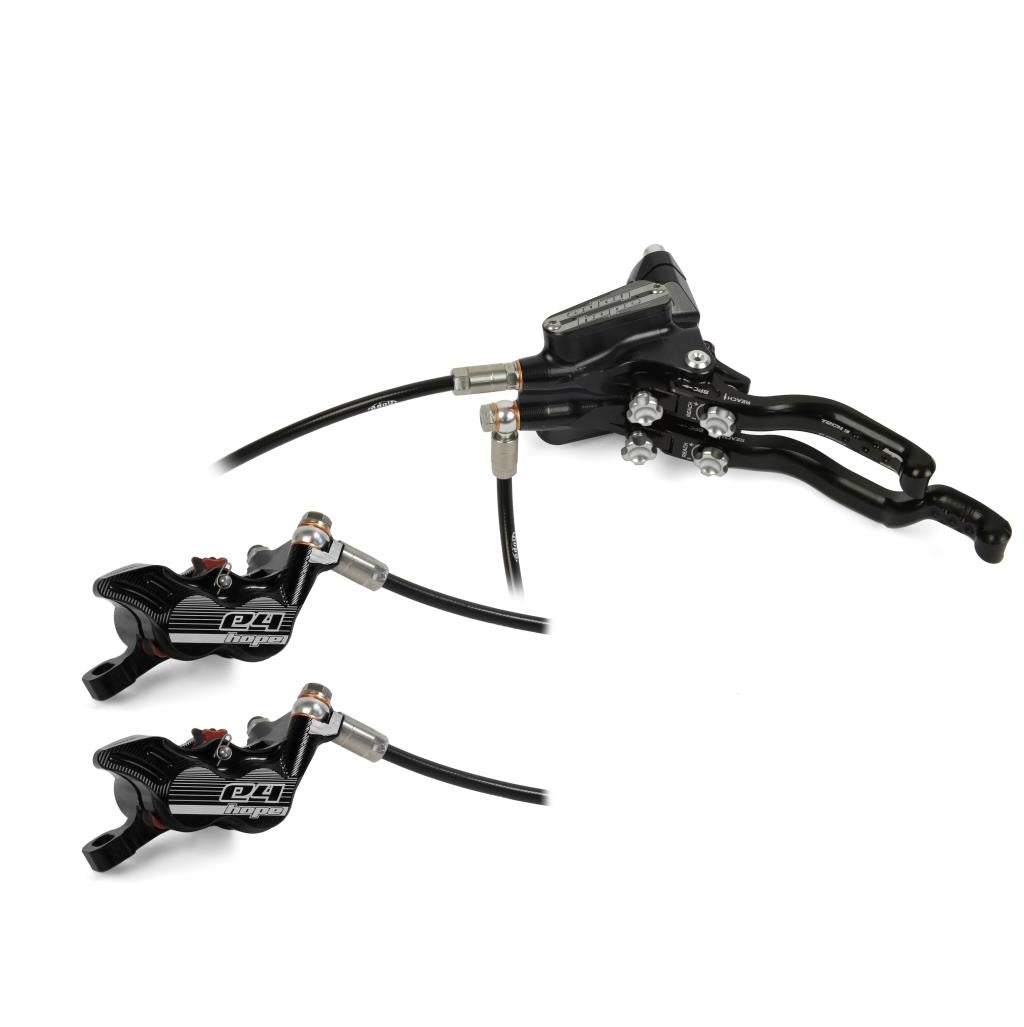 HOPE TECH 3 E4 DUO Dual vasen jarru musta