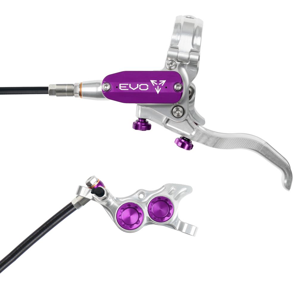 HOPE TECH 4 EVO TR4 etujarru hopea/violetti