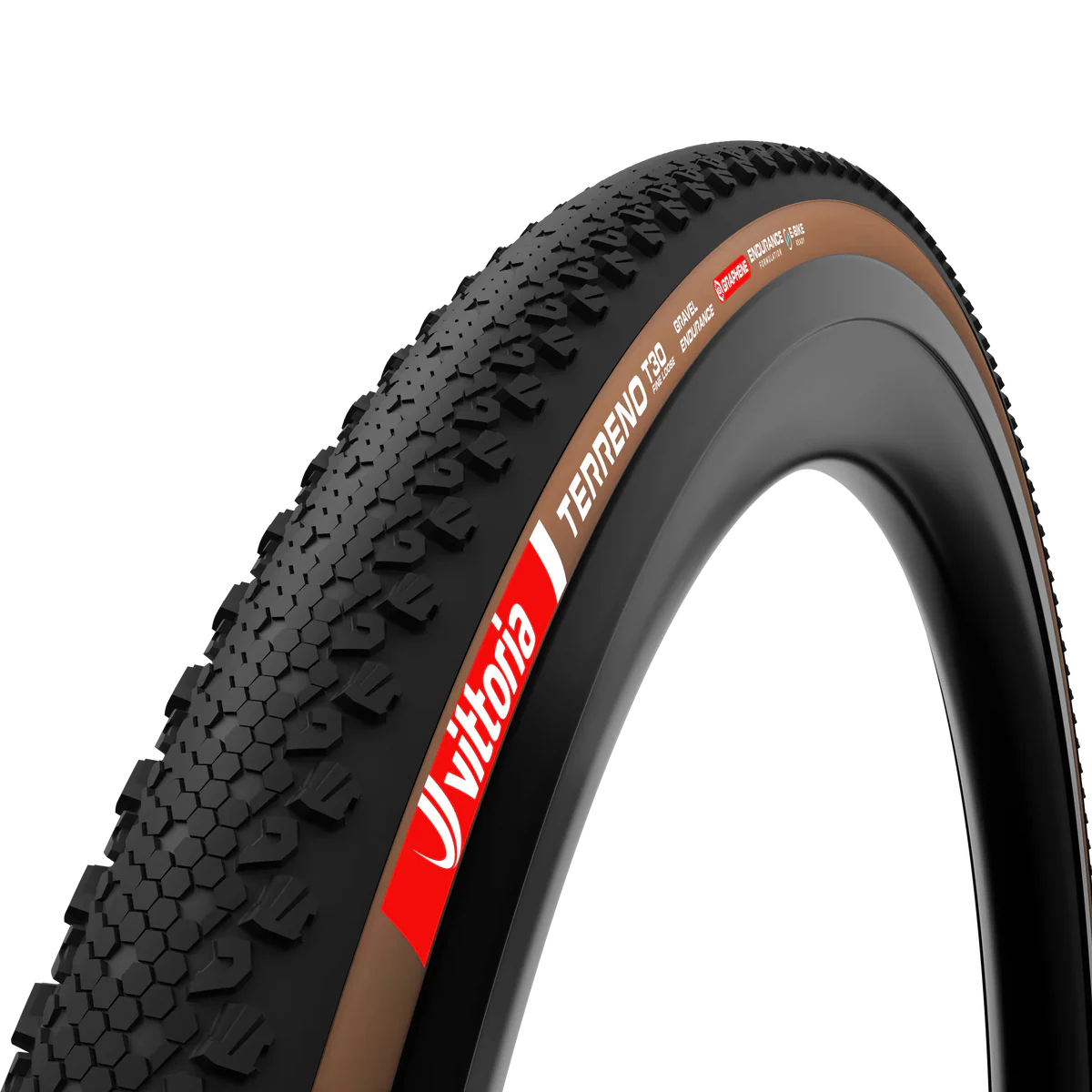 VITTORIA TERRENO T30 FINE LOOSE 700x40c Gravel Endurance Tubeless Ready Pehmeä ruskea rengas
