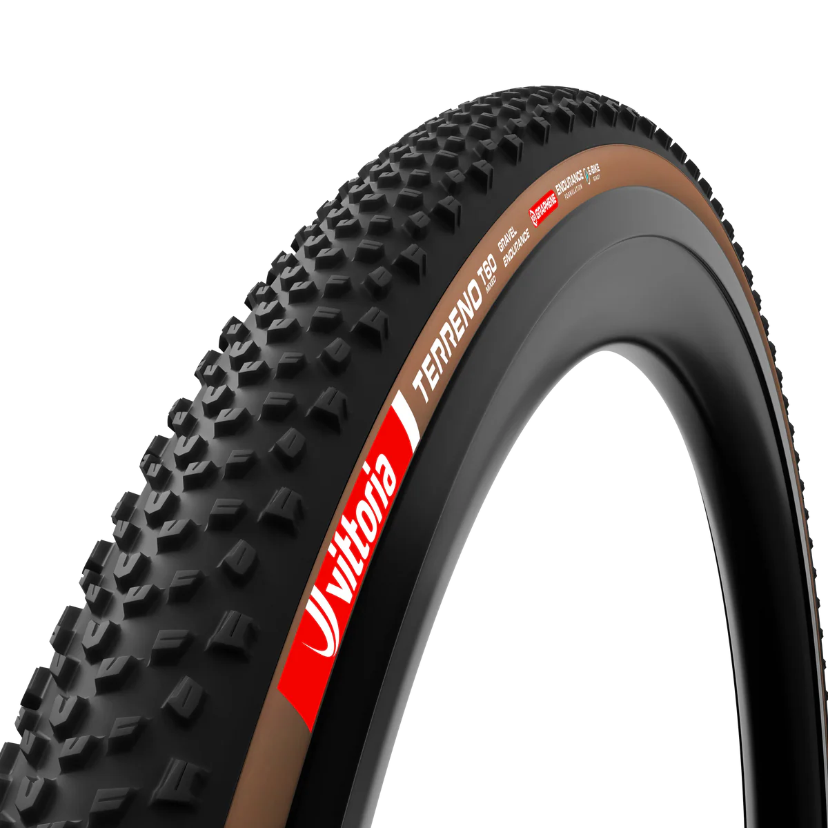 VITTORIA TERRENO T60 MIXED 700x45c Gravel Endurance Tubeless Ready Pehmeä ruskea rengas VITTORIA TERRENO T60 MIXED 700x45c Gravel Endurance Tubeless Ready Pehmeä ruskea rengas