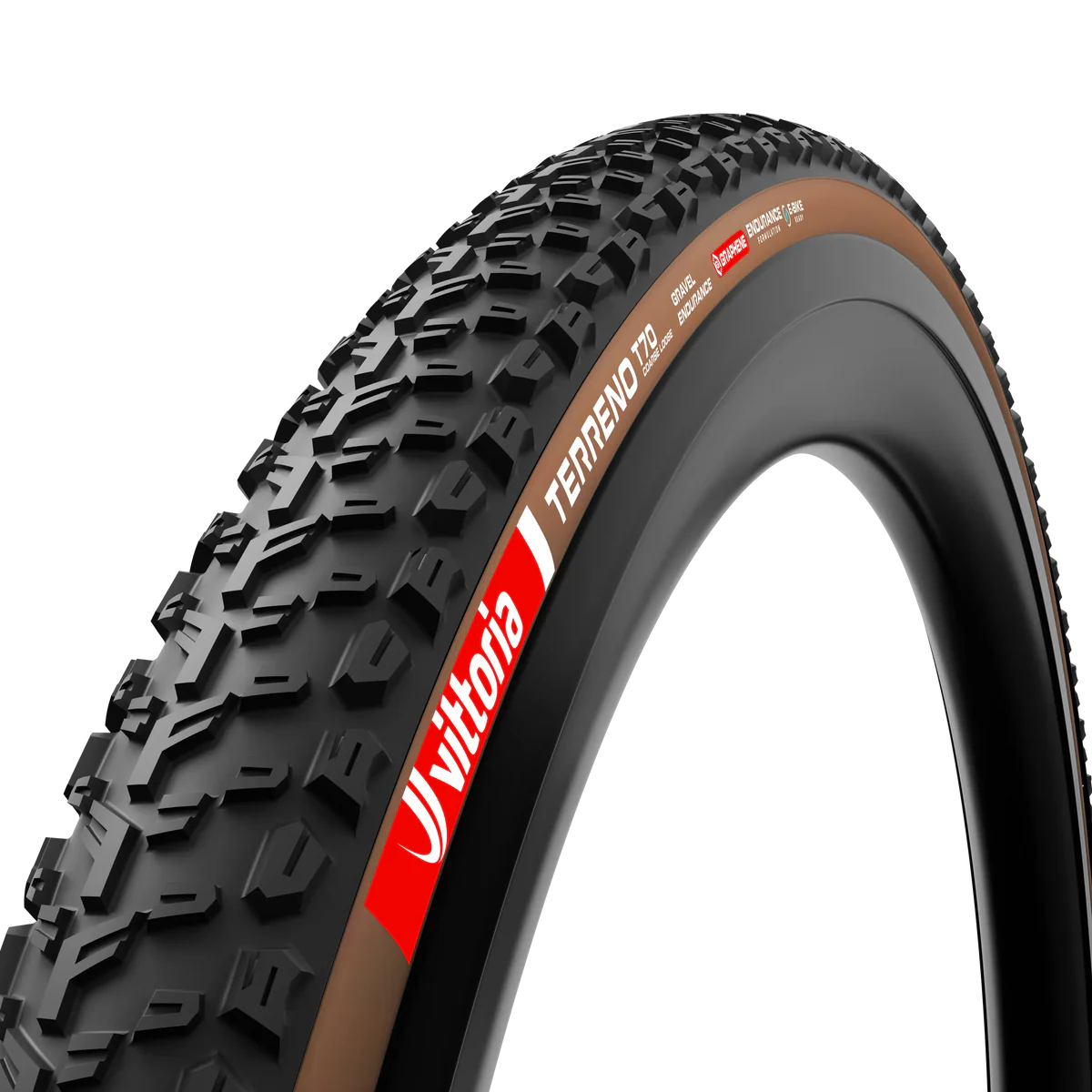 VITTORIA TERRENO T70 COARSE LOOSE 700x40c Gravel Endurance Tubeless Ready Pehmeä ruskea rengas