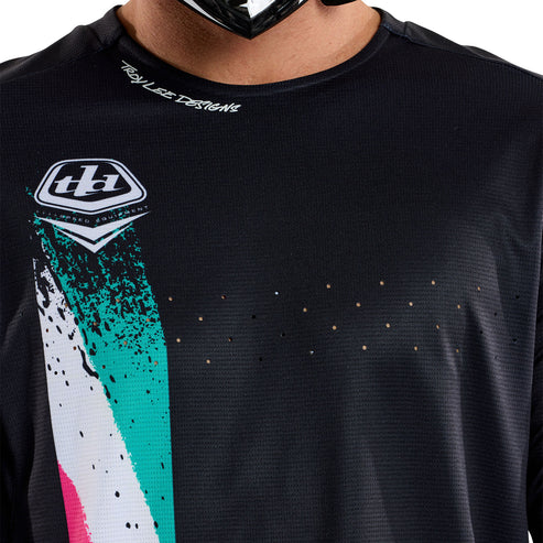 TROY LEE DESIGNS SPRINT FULL PULL pitkähihainen trikoo Musta 2025