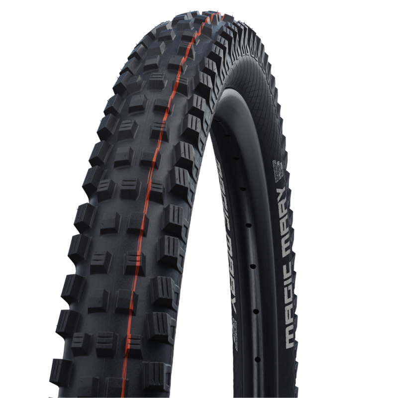 SCHWALBE MAGIC MARY 29x2.40 ADDIX SOFT SUPERGRAVITY Tubeless Ready Soft Musta rengas