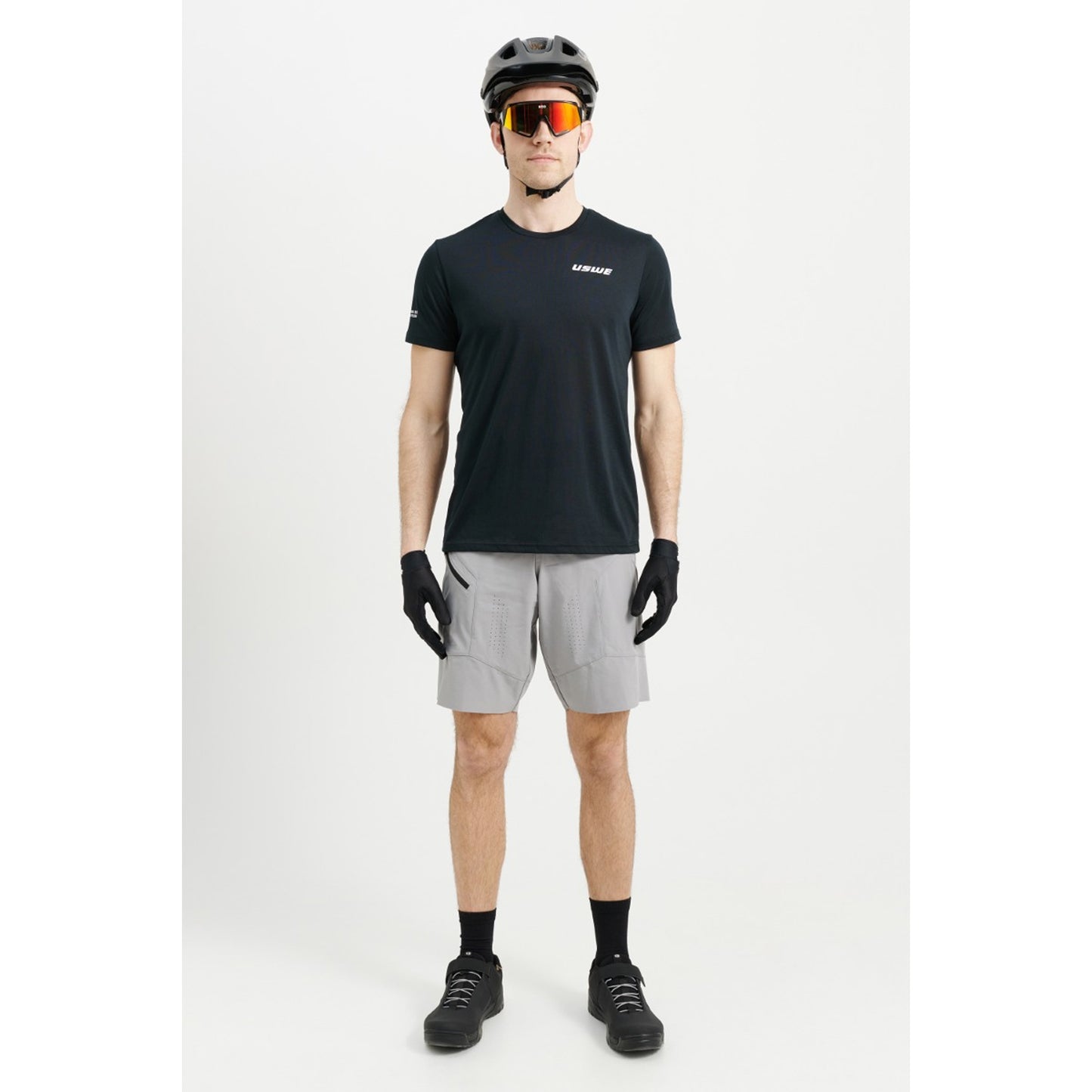 USWE HYBRID MTB Short Harmaa