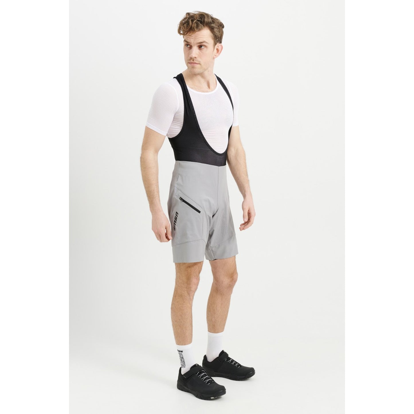 USWE HYBRID MTB Short Harmaa