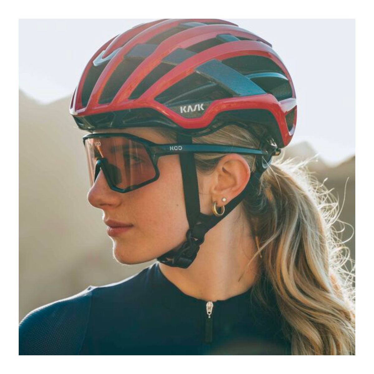 KASK VALEGRO maantiekypärä punainen