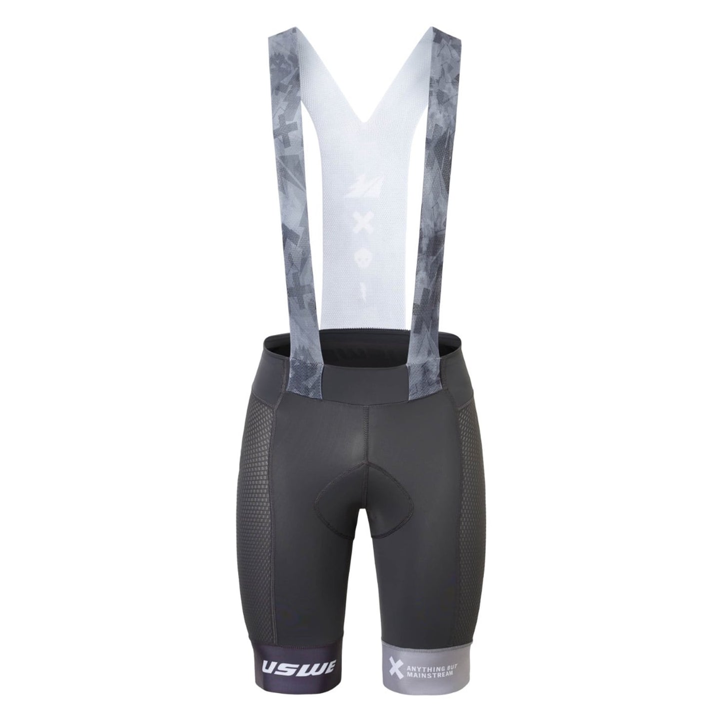 USWE VENT GRAVEL Bib Tight Musta/harmaa
