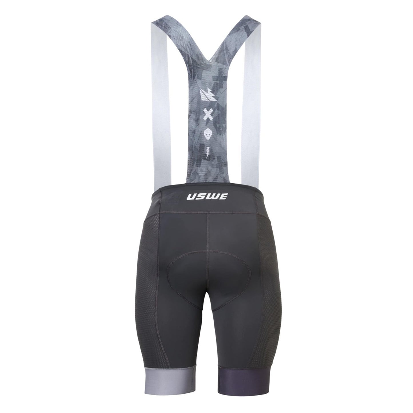 USWE VENT GRAVEL Bib Tight Musta/harmaa