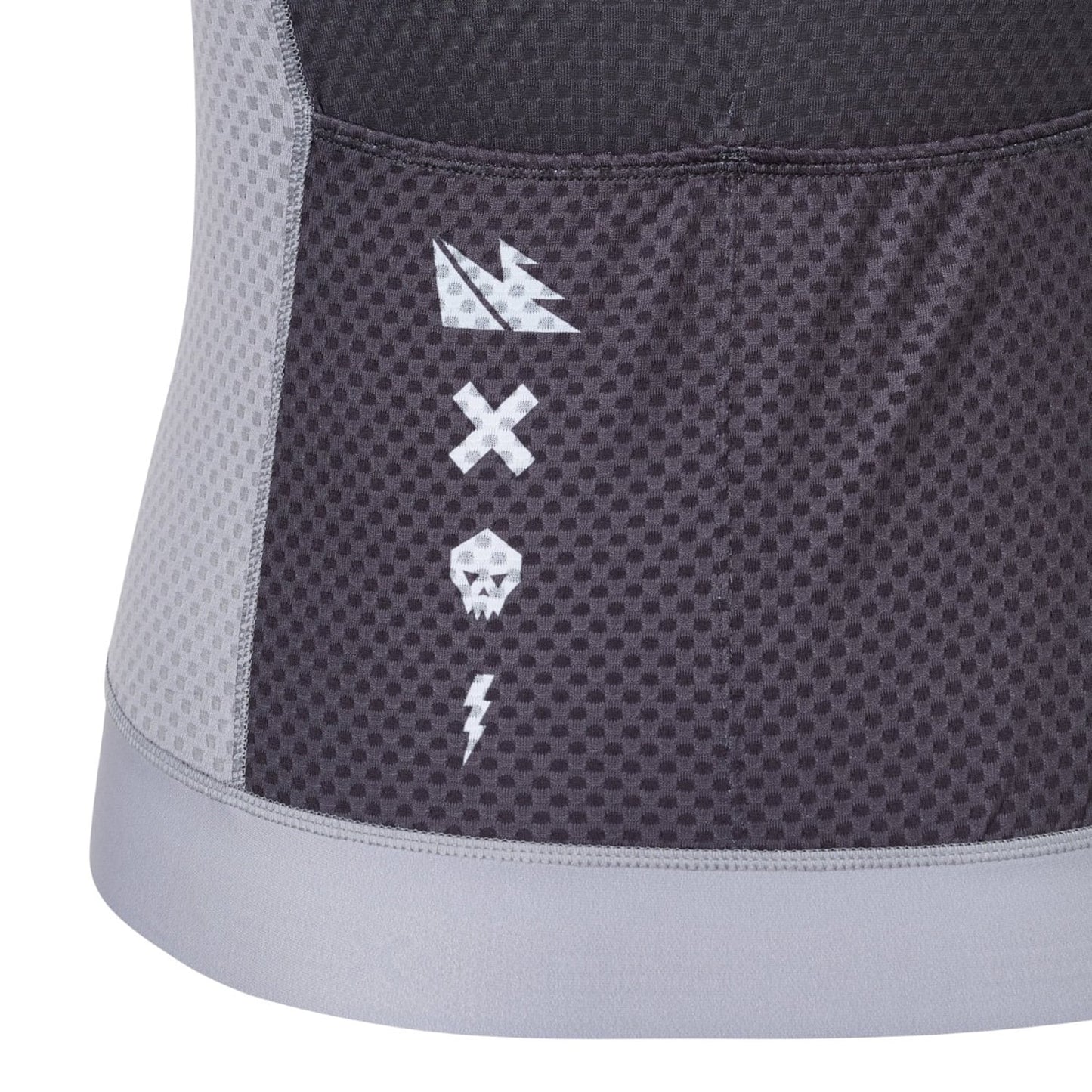 USWE VENT GRAVEL lyhythihainen trikoo Musta