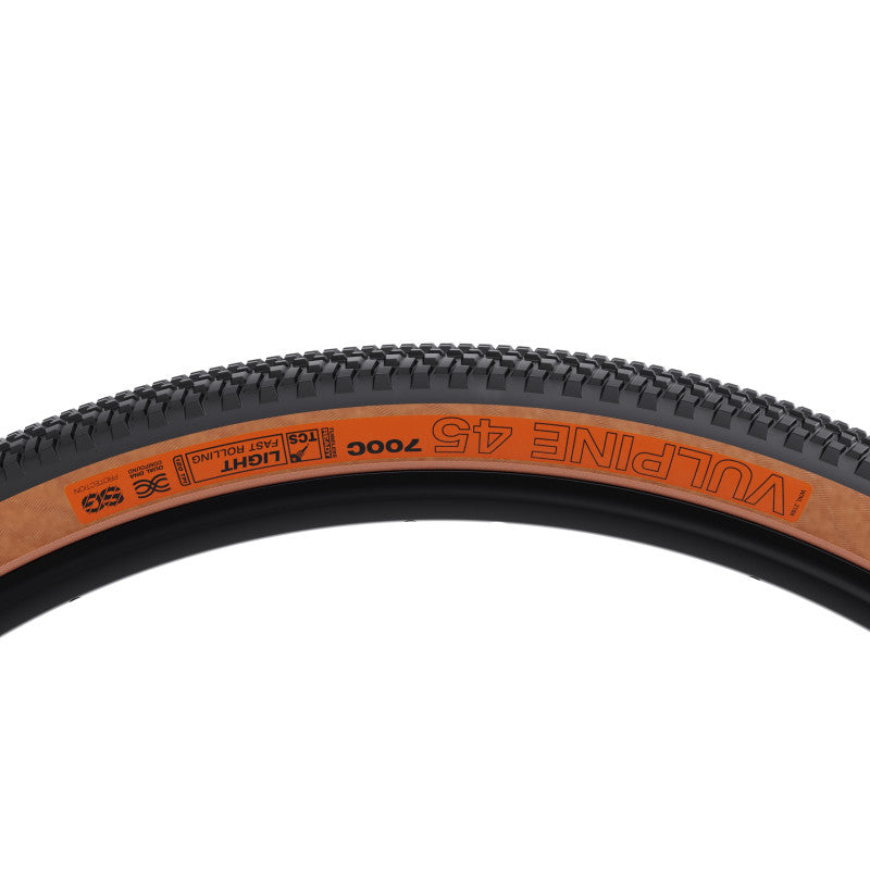 WTB VULPINE TCS LIGHT FAST ROLLING DUAL DNA SG2 120tpi 700x45c Tubeless Ready Beige -rengas WTB VULPINE TCS LIGHT FAST ROLLING DUAL DNA SG2 120tpi 700x45c Tubeless Ready Beige -rengas