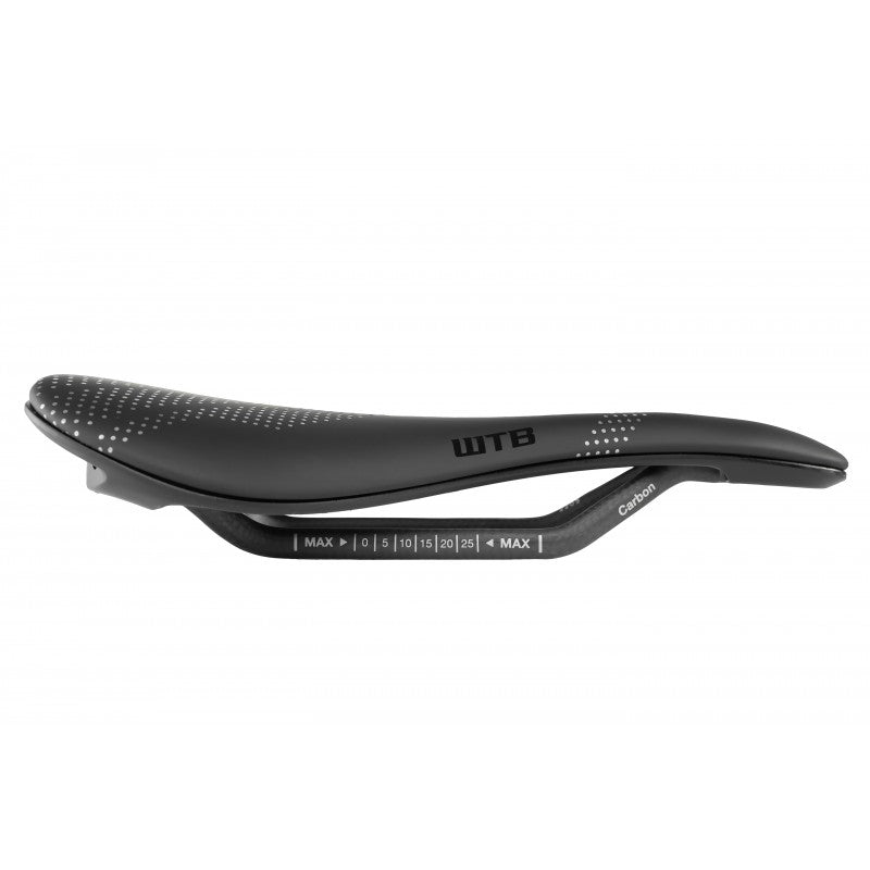 WTB GRAVELIER 140mm Carbon Satula Rails Musta