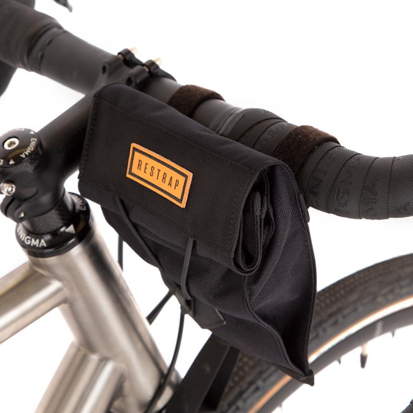 RESTRAP TECH BAG 1,2 l -ohjaustangon laukku, musta