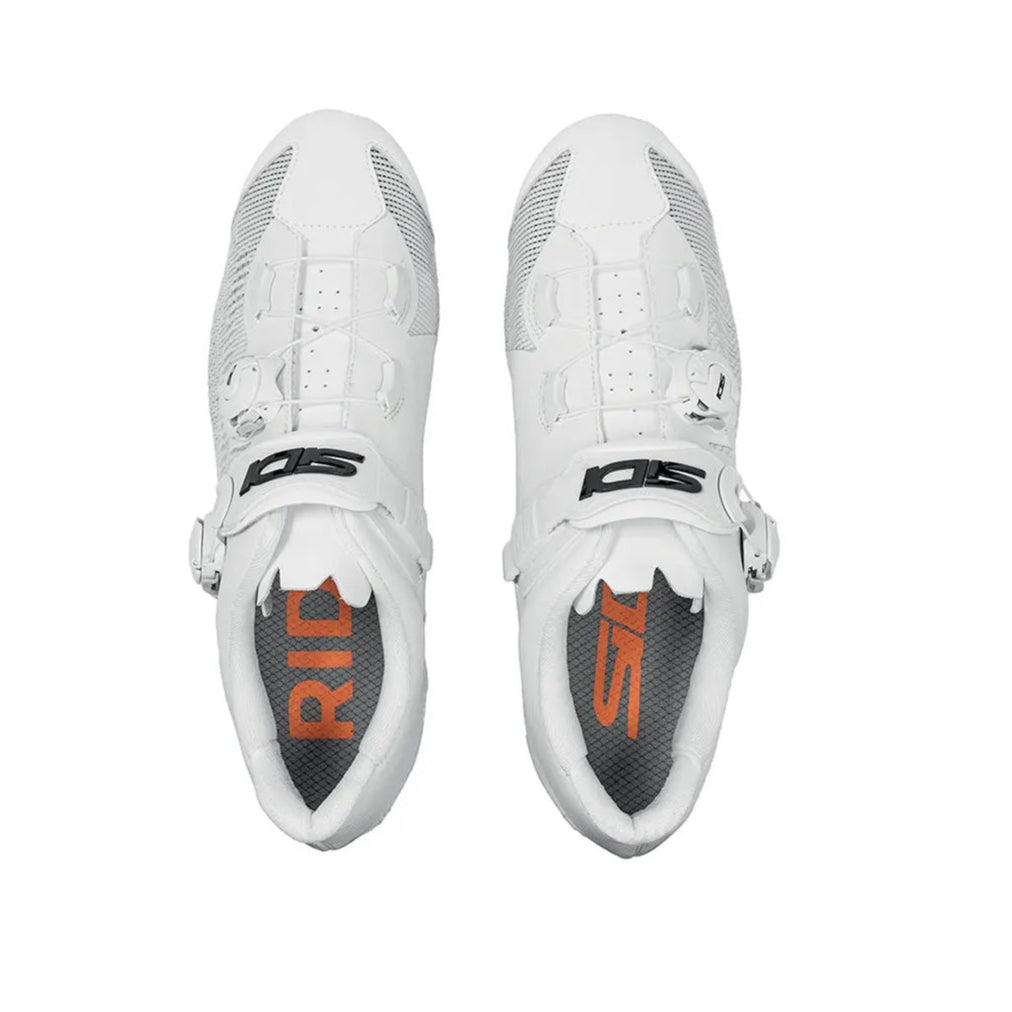 SIDI GENIUS 10 KNITTED Road kengät Valkoinen