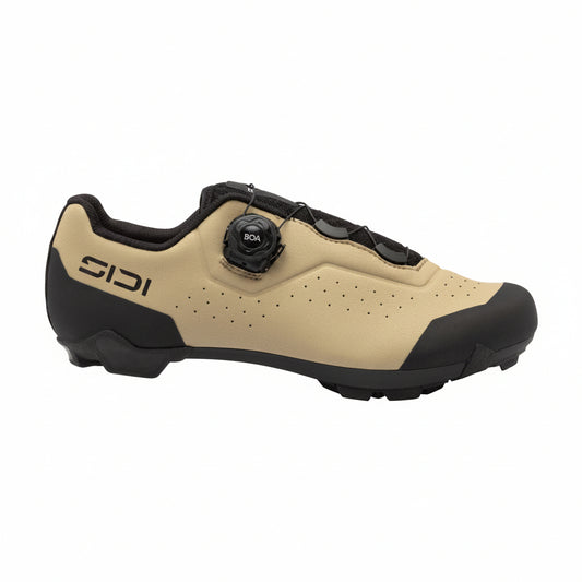 Sidi Liinea dark sand XC gravel -kengät, ulkoprofiilnäkymä