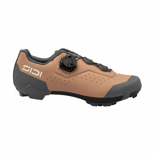 Sidi Liinea Woman XC gravel -kengät cork brown, ulkosivuprofiili