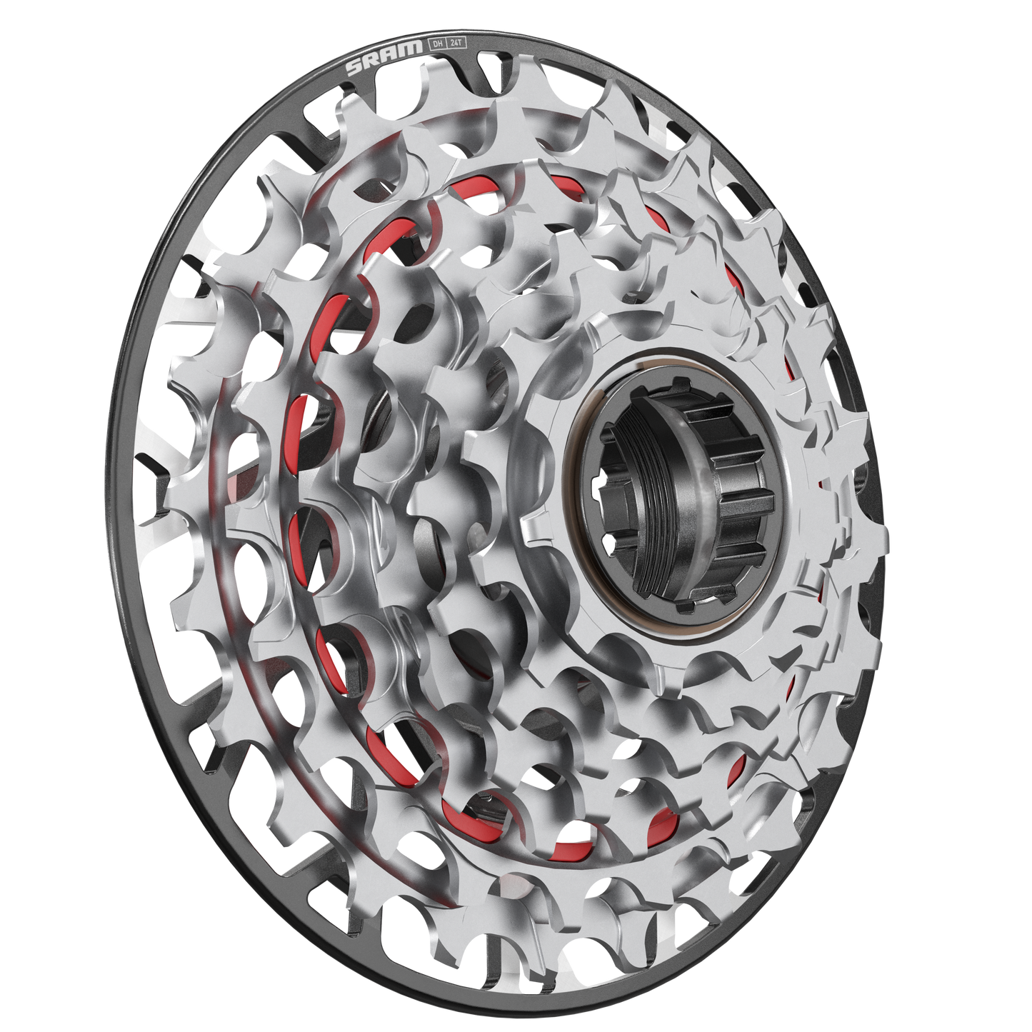 SRAM XS-797 T-Type DH 7-vaihteinen kasetti XD Short Body -malliin