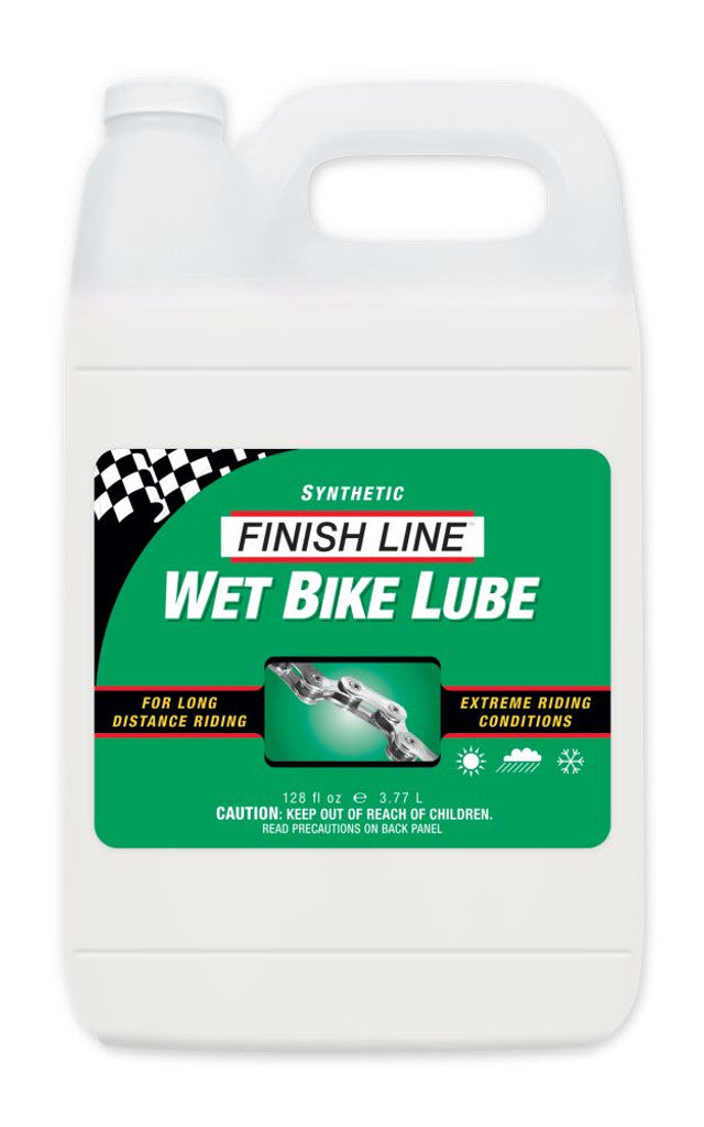 FINISH LINE WET LUBE Ketjujen voiteluaine - äärimmäiset olosuhteet (3.77L)