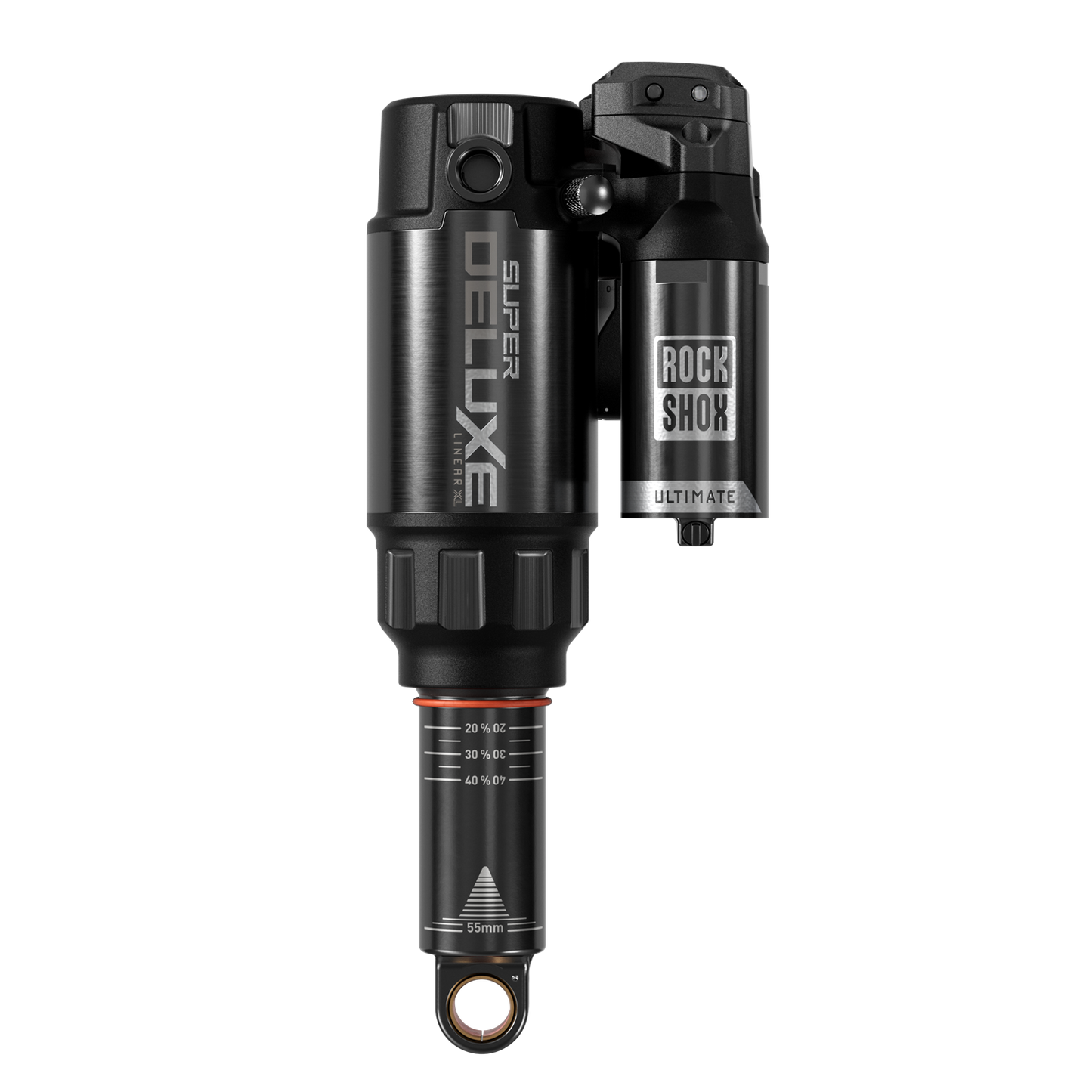 ROCKSHOX SUPER DELUXE ULTIMATE FLIGHT ATTENDANT RC3 HBO LINEAR XL D1 Trunnion iskunvaimennin Specialized Enduro 2020+ -malliin.