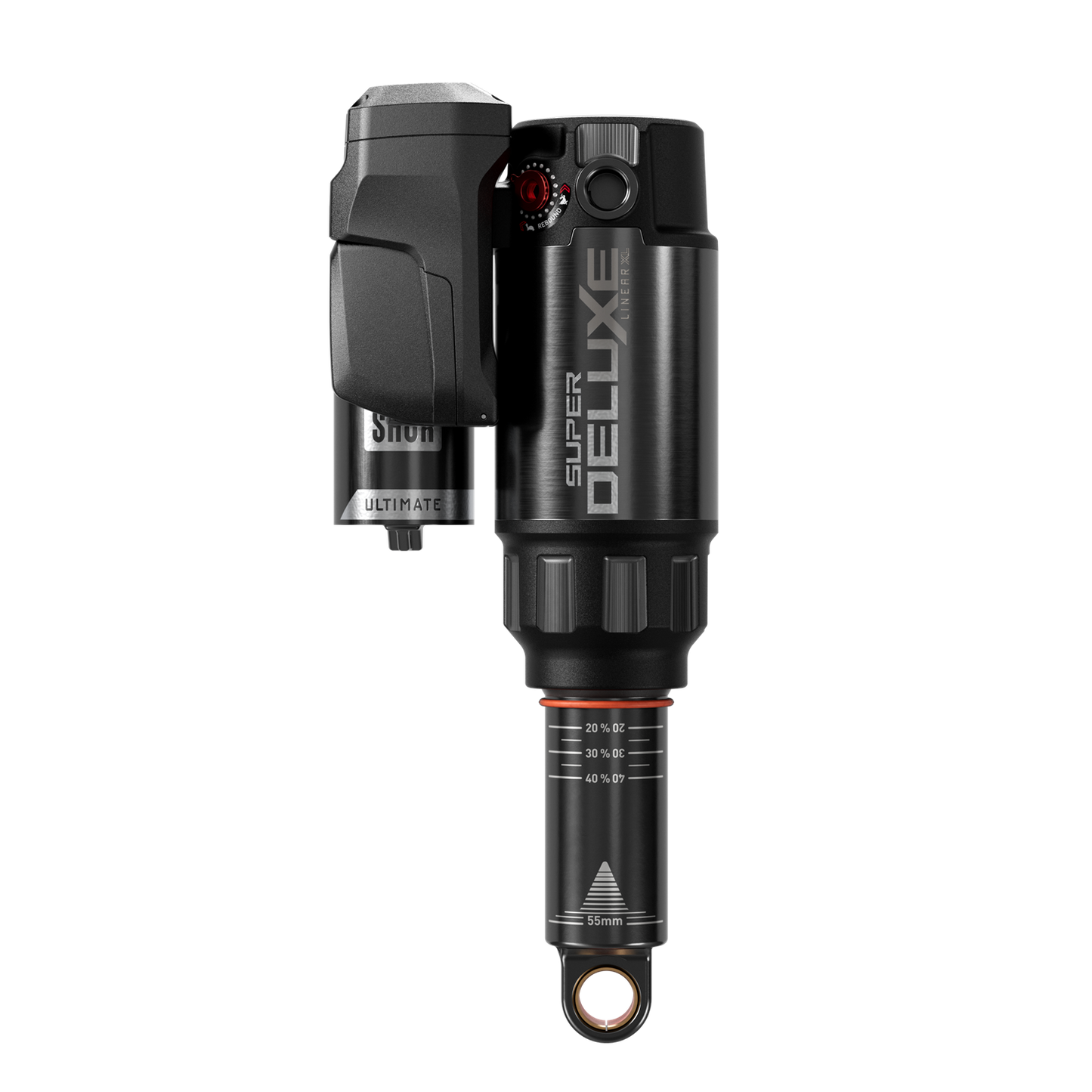 ROCKSHOX SUPER DELUXE ULTIMATE FLIGHT ATTENDANT RC3 HBO LINEAR XL D1 Trunnion iskunvaimennin Specialized Enduro 2020+ -malliin.