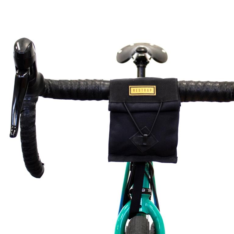 RESTRAP TECH BAG 1,2 l -ohjaustangon laukku, musta