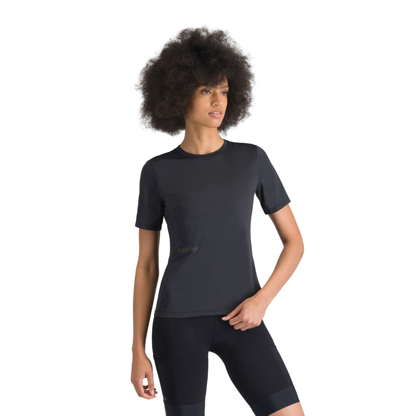 Naisten SPORTFUL SUPERGIARA TEE Lyhythihainen Jersey Musta