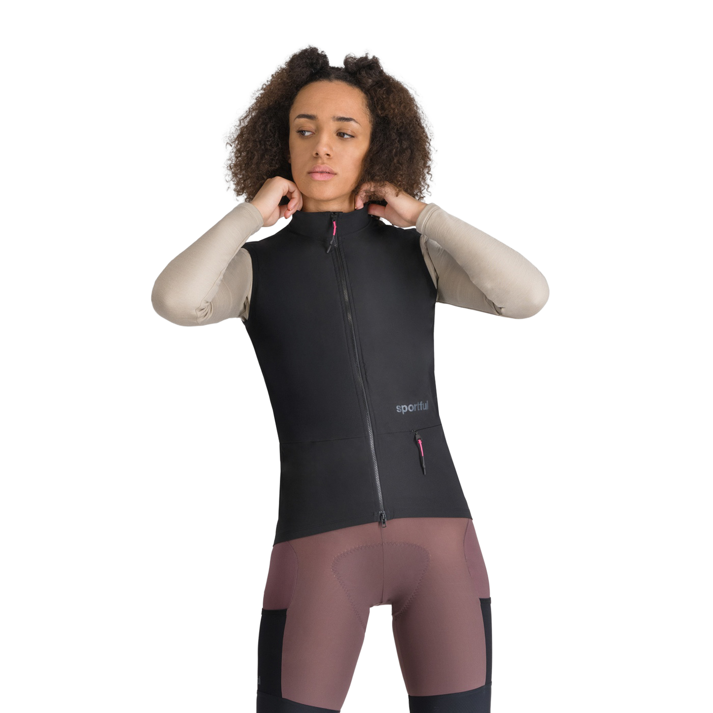 SPORTFUL SUPERGIARA 2 Naisten Mnachless-takki Musta