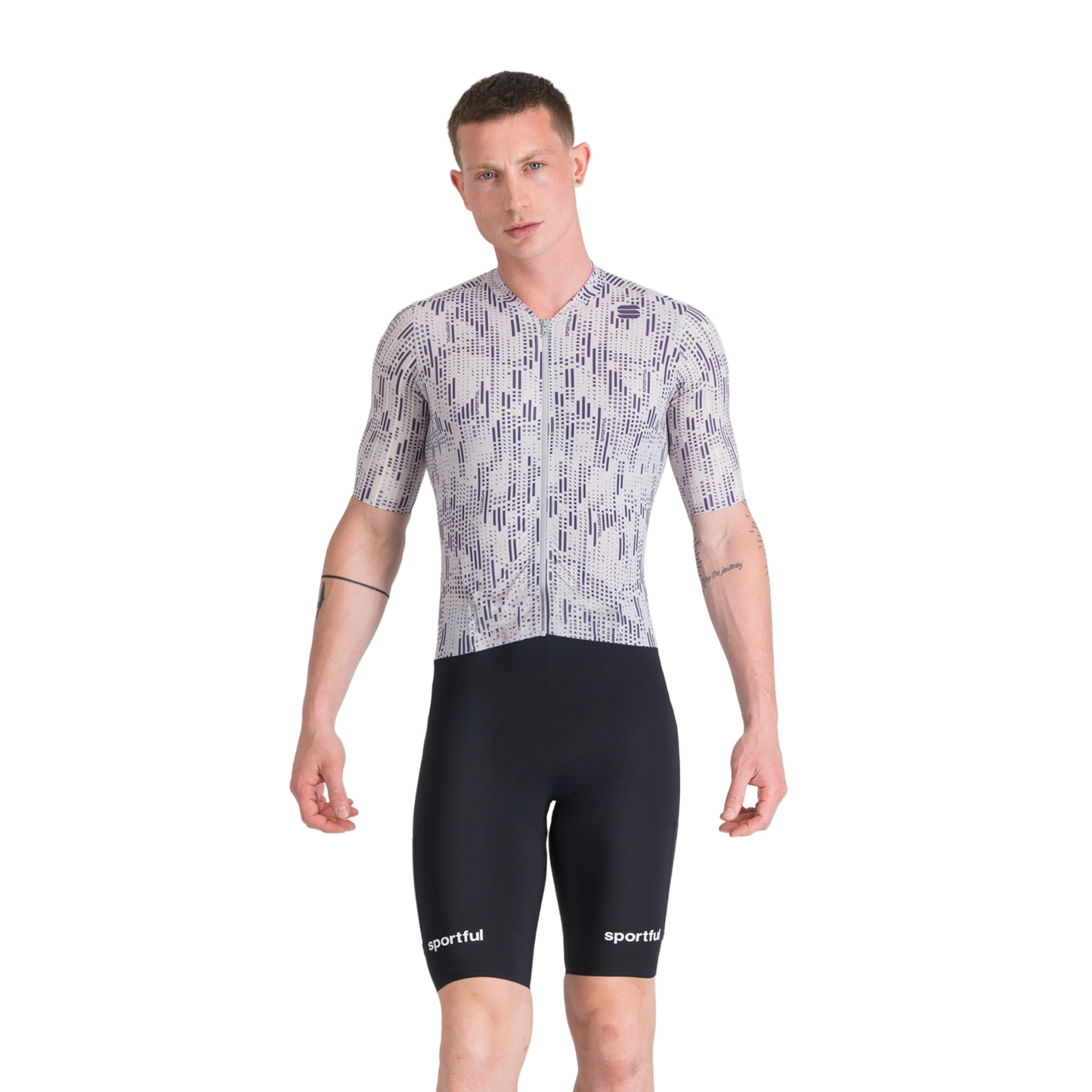 SPORTFUL G-SUIT lyhythihainen musta/harmaa