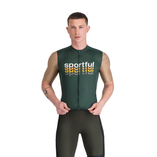 SPORTFUL SUPERGIARA 2 LOGO lyhythihainen trikoo Khaki